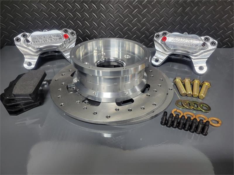 Aerospace Components Rear 6th Gen Camaro Drag Brake Kit
