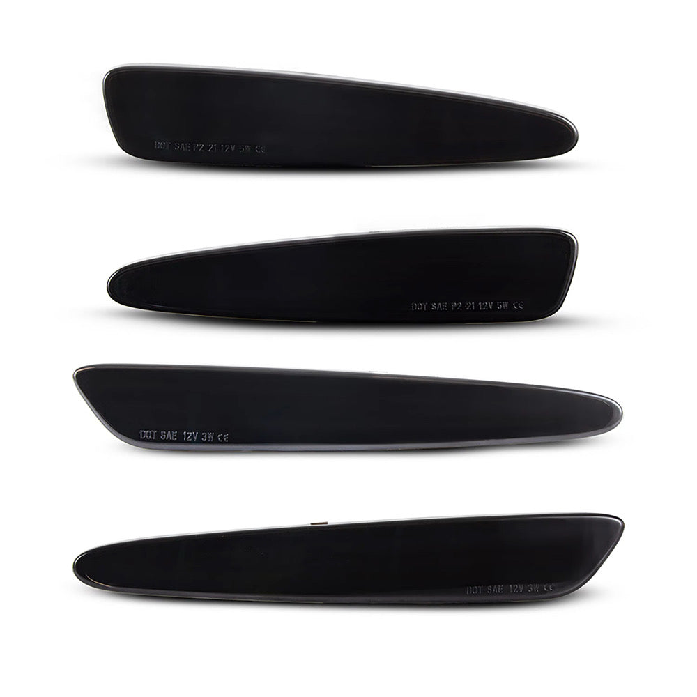 CORVETTE 05-13 FRONT/REAR SMOKED LED SIDE MARKERS