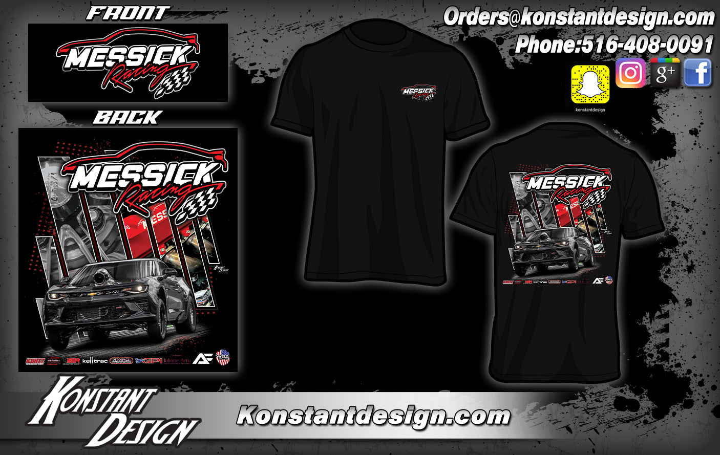 Messick Racing New T-shirt