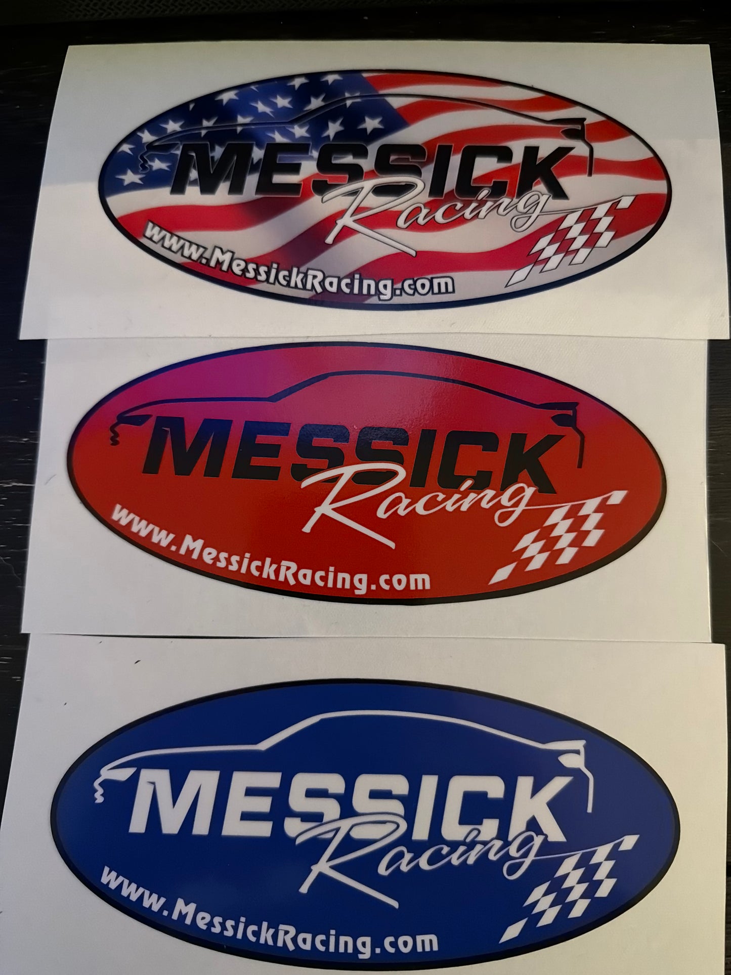 Messick Racing Stickers