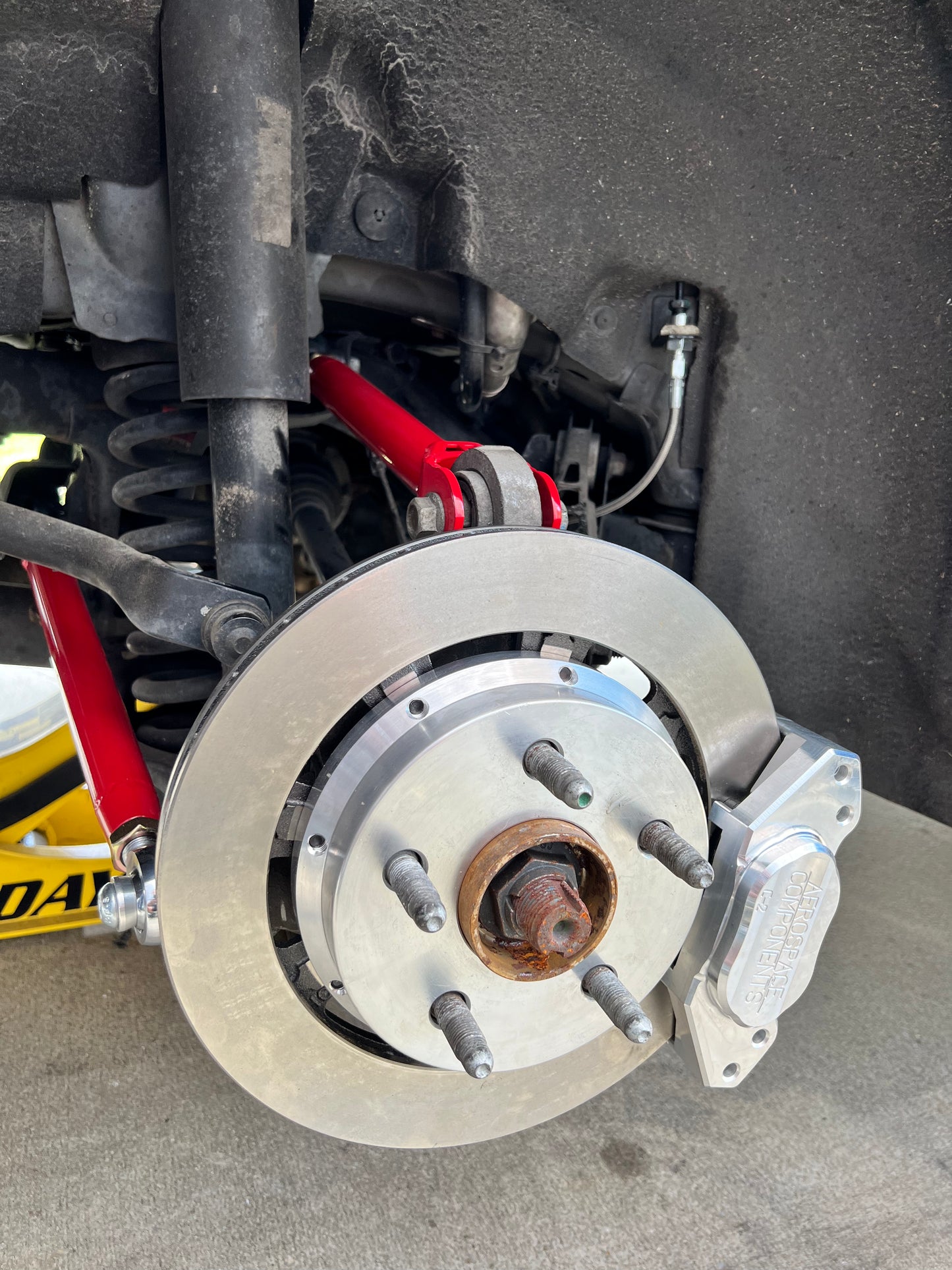 Aerospace Components Rear 6th Gen Camaro Street Brake Kit