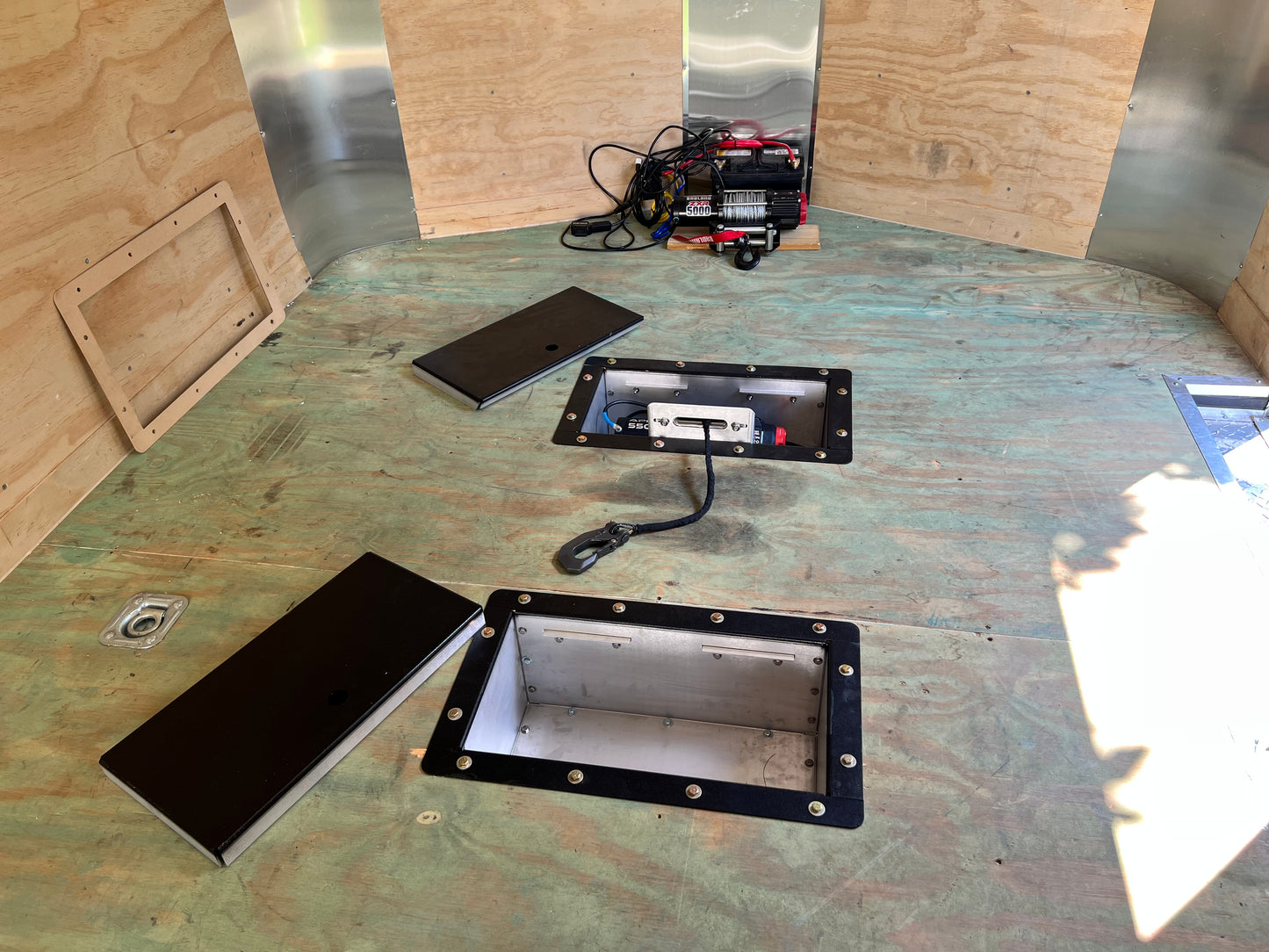 In Floor Winch Box