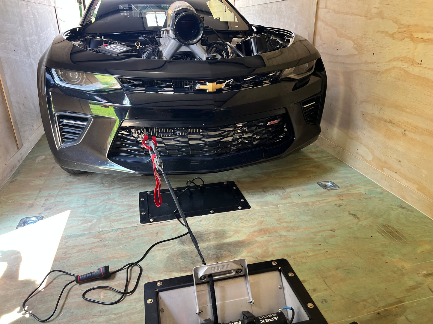 In Floor Winch Box