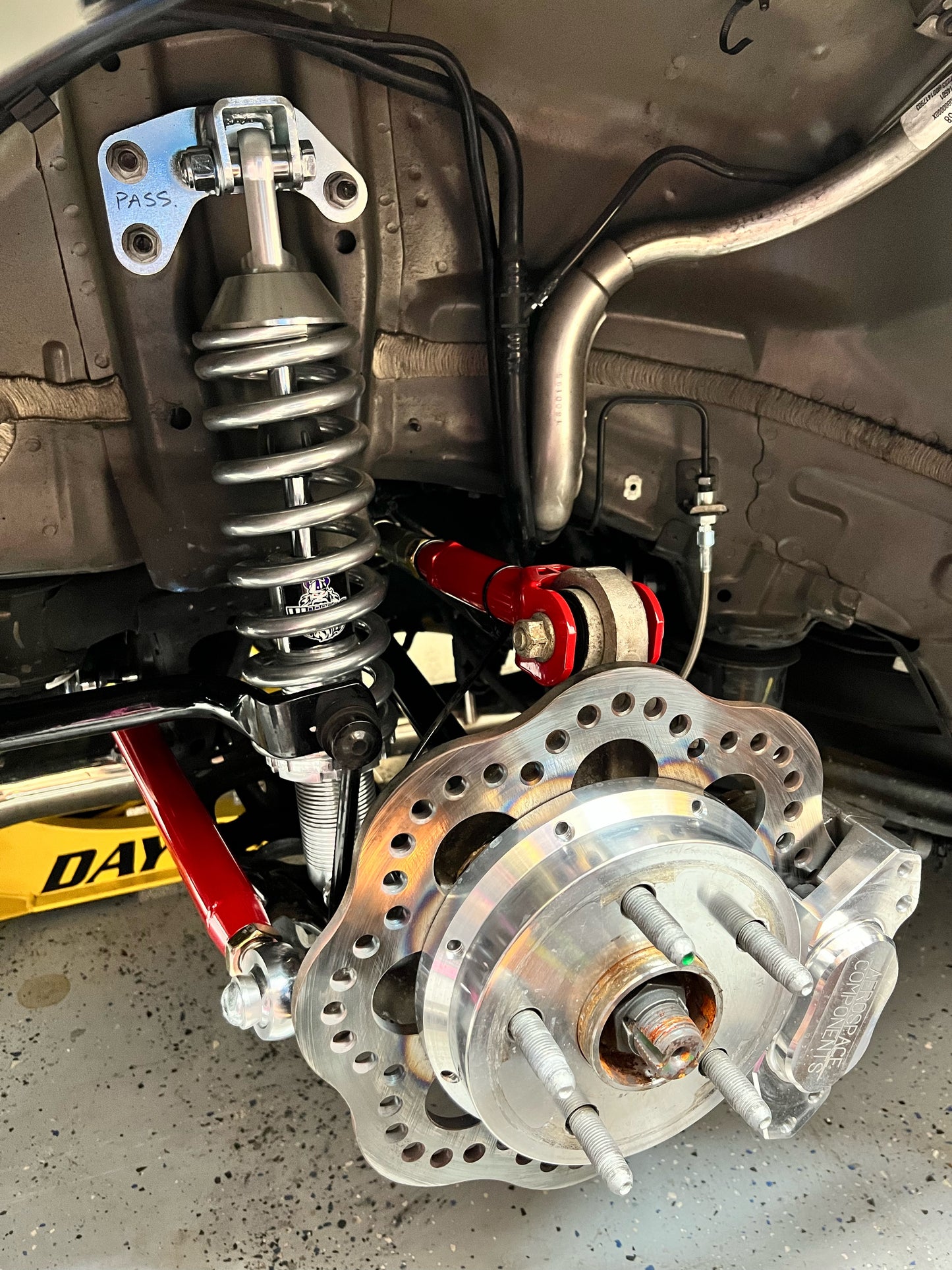 Aerospace Components Rear 6th Gen Camaro Pro-Lite Brake Kit