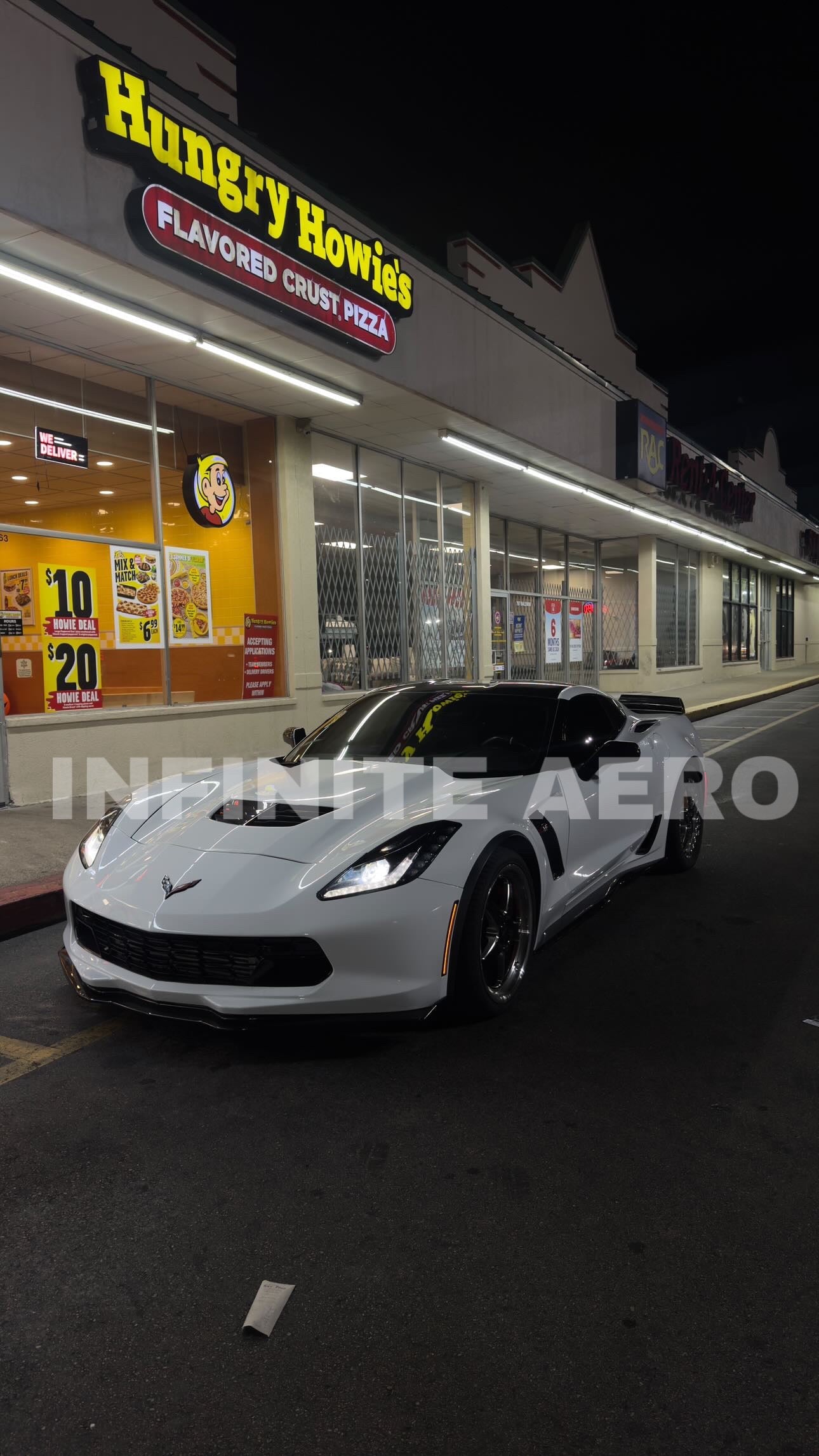 CORVETTE 14-19 FRONT/REAR SMOKED LED SIDE MARKER