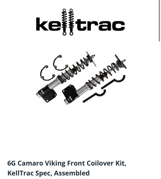 6th Gen Camaro Front Coilovers