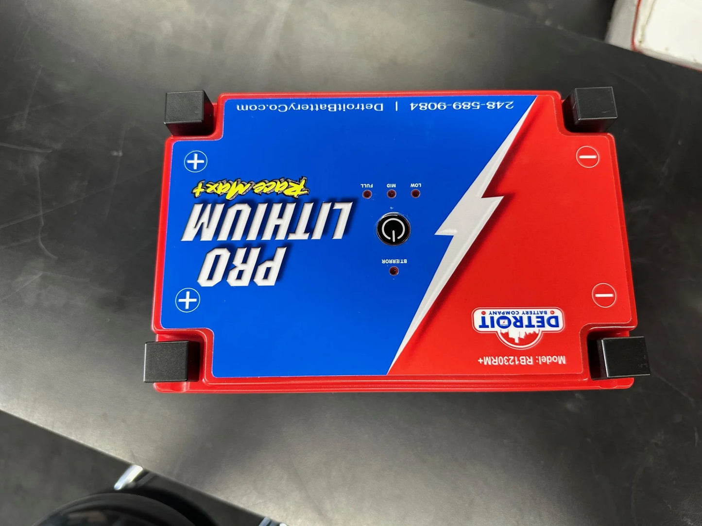 Detroit Battery Lithium 12v Race Battery
