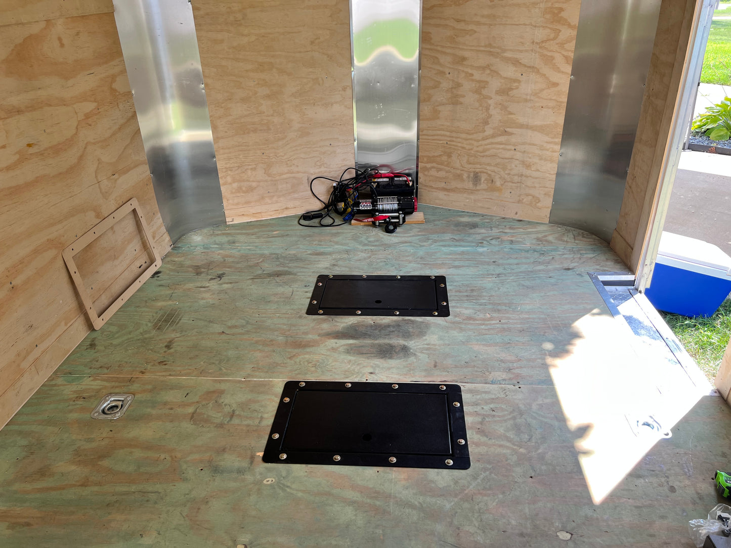 In Floor Winch Box