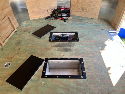 In Floor Storage Box