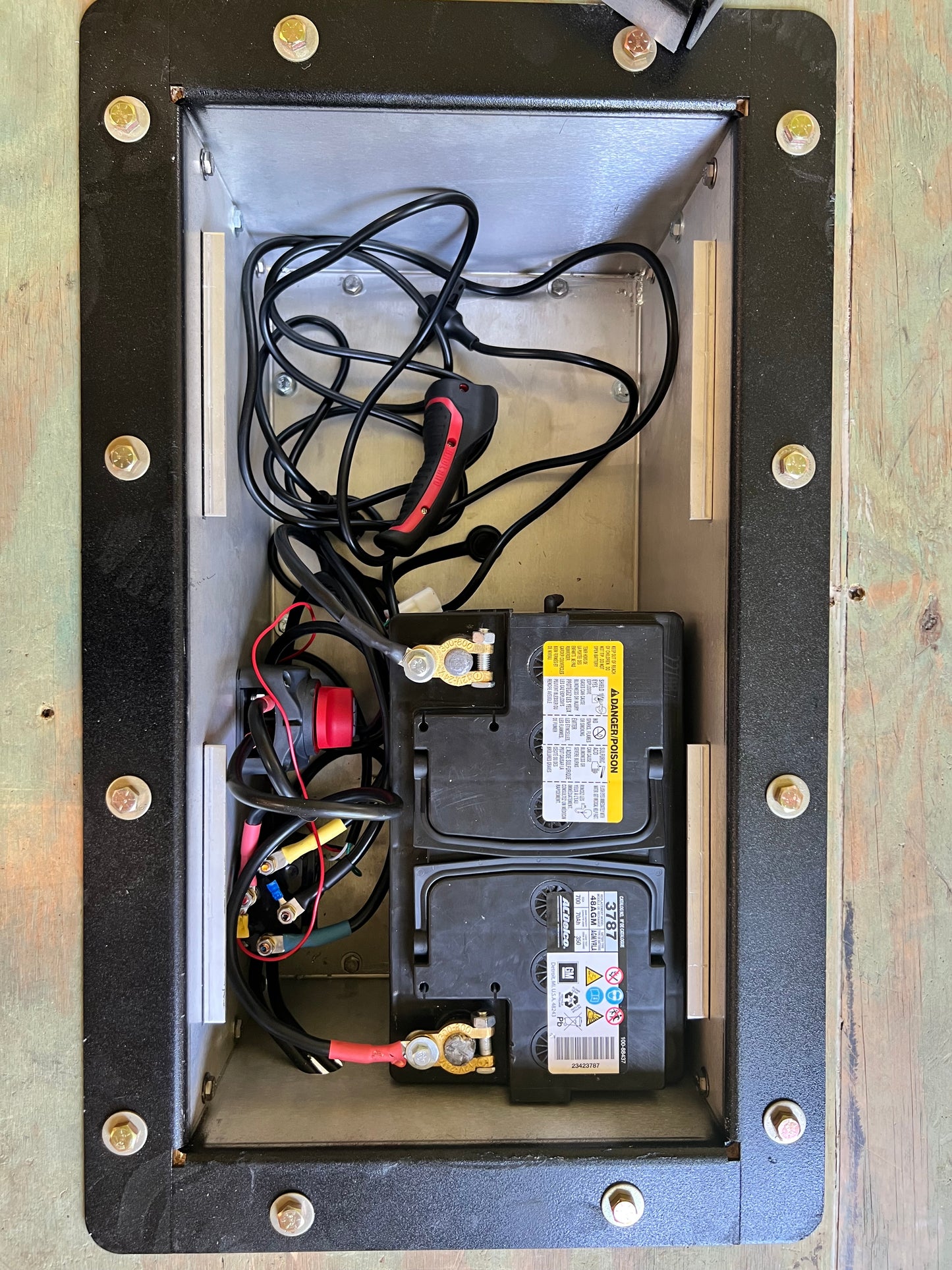 In Floor Storage Box