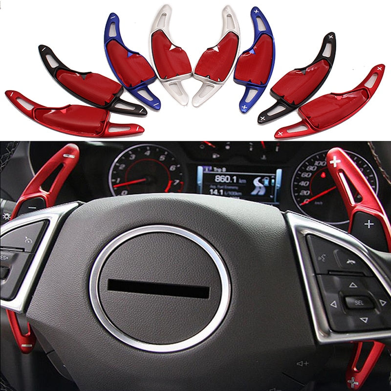 CAMARO 16-23 ALUMINUM PADDLE SHIFTER EXTENSION TRIM PIECES