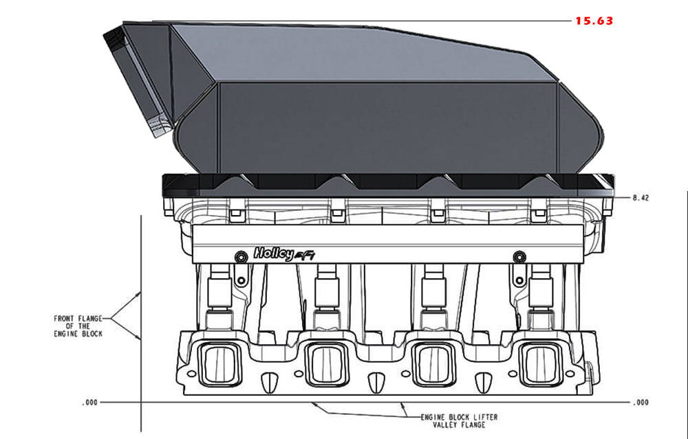 Low Profile HiRam Cooler, 1800hp