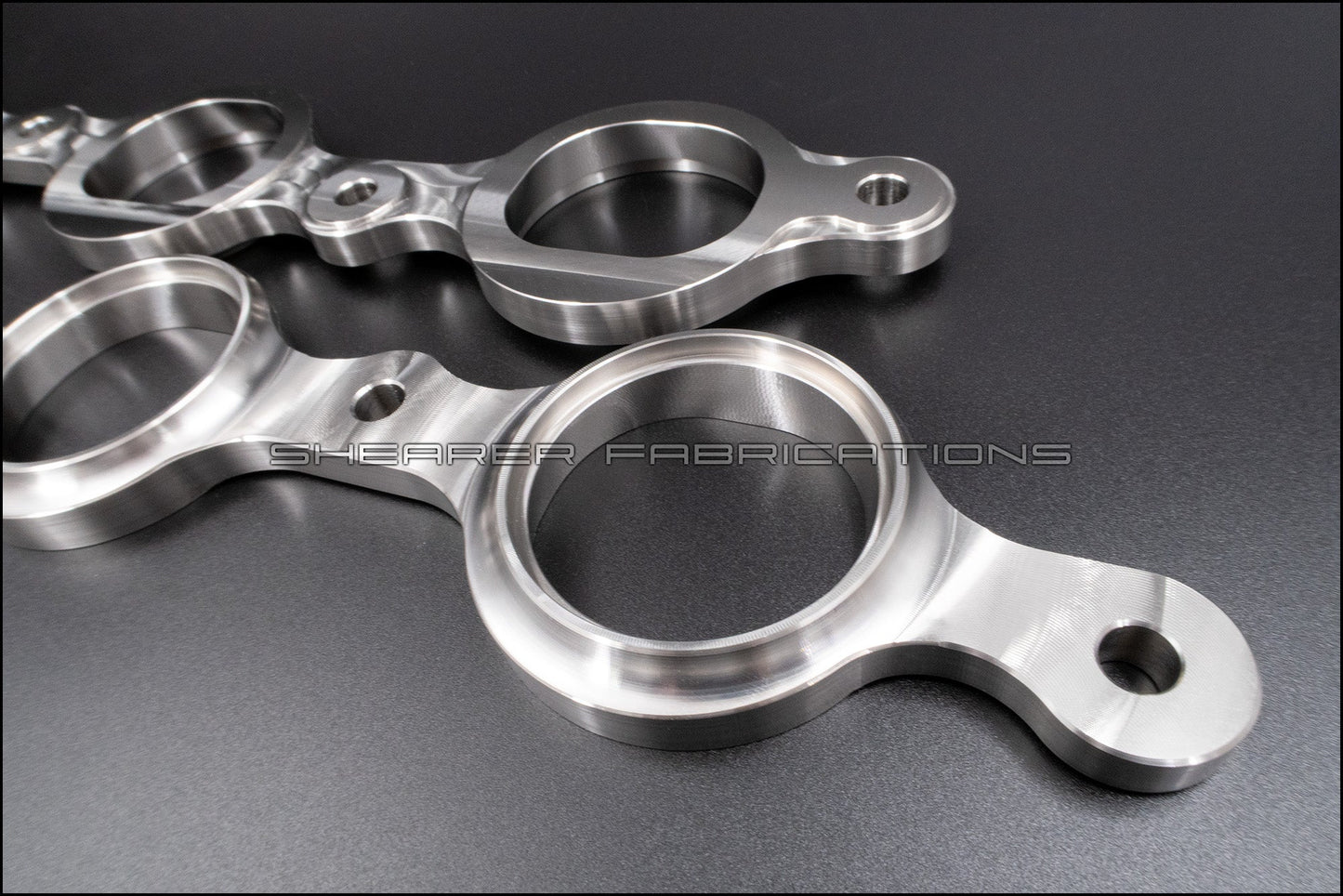 LV3 Exhaust Flange, CNC Port
